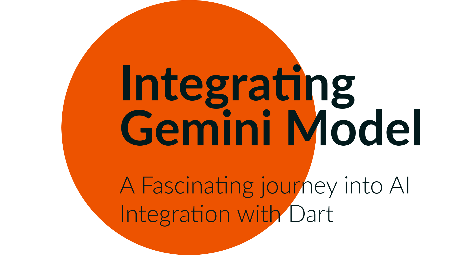 Integrating Gen AI with Dart